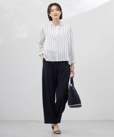 J.PRESS LADIES L 【洗える】スムースジャージー ノースリーブ カットソー