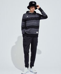 PW CIRCULUS 【手洗い可】【MEN】フェアアイルニットフーディ