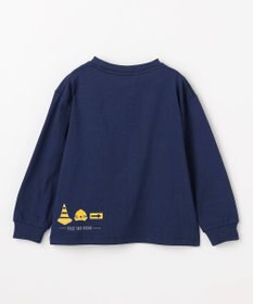 ANY KIDS はたらく車プリント 長袖Tシャツ