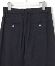 23区 L 【洗える】リネンレーヨンストレッチ ワイド パンツ
