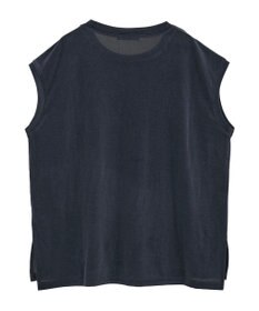 Green Parks ベロアロゴフレンチスリーブチュニック