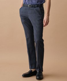 JOSEPH ABBOUD 【ウエストも伸びる!/清涼/軽量/ストレッチ】クールピケストレッチ パンツ