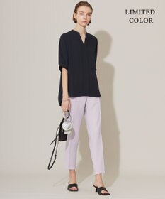 ICB 【新色追加・接触冷感・UVケア・速乾・洗える】FluidBackSatin ドロストパンツ