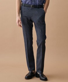 JOSEPH ABBOUD 【ウエストも伸びる!/清涼/軽量/ストレッチ】クールピケストレッチ パンツ