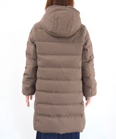 Tiaclasse フード裏エコファーダウンコート