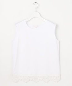 自由区 【累計3000枚突破の名品が進化・着回し力抜群】レース タンクトップ