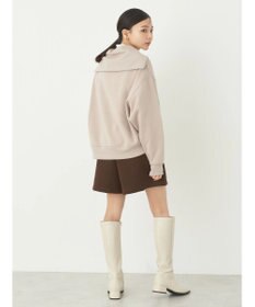 earth music&ecology ハーフＺＩＰ裏起毛プルオーバー