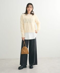 Green Parks シャギーロゴニットプルオーバー