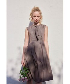 TOCCA 【洗える・消臭】TALKATIVE DOTS ドレス ブラウン系5