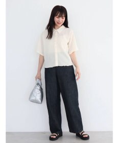 Green Parks BEST PRICE 表面カット衿付シャツ