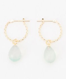 TOCCA 【WEB限定】LEGAME PIERCED EARRINGS L K10 天然石 ピアス L