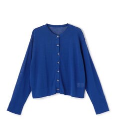 UNFILO L フロスティコットン  クロップド  カーディガン