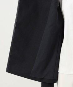 23区 【エステータ】ウールリネン レザートリミング ジャケット