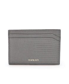 TOPKAPI 【TOPKAPI】イタリアンレザー リザード型押し パスケース  LUCIA ルチア