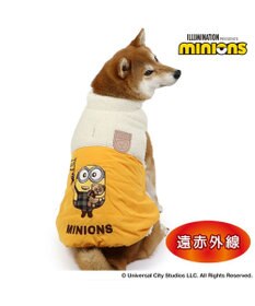 PET PARADISE ミニオン ボブ 遠赤外線 綿入ベスト 中型犬