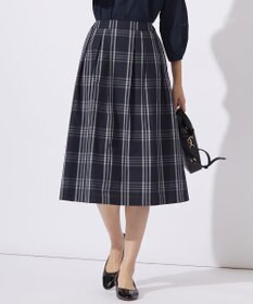 J.PRESS LADIES S 【洗える】コンパクトチェック スカート