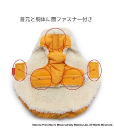 PET PARADISE ミニオン ボブ 遠赤外線 綿入ベスト 中型犬