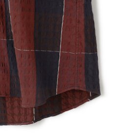 JOSEPH HOMME オーバーチェックジャガードストレッチ　レギュラーカラーシャツ