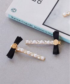 Maison de FLEUR リボンビジューピンセット