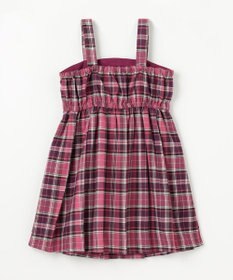 ANY KIDS チェックプリーツジャンパースカート