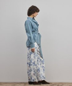 GRACE CONTINENTAL デニムボウタイシャツ