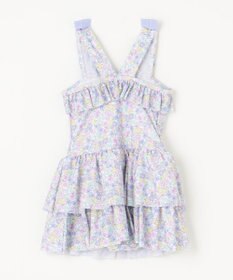 ANY KIDS 総柄 フリル ワンピース 水着