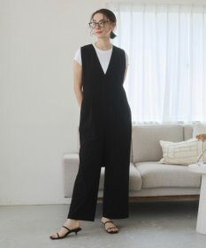 WEGO 【ANGIE VINTAGE】Vネックオールインワン