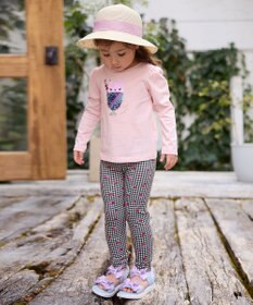 ANY KIDS ミラクルスパンコール長袖Tシャツ