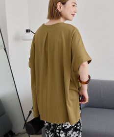 AMERICAN HOLIC 接触冷感バックタックプルオーバー