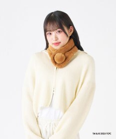 MOONBAT Care Bears(ケアベア) フェイクファーマフラー 手洗い可能