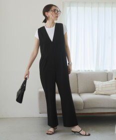 WEGO 【ANGIE VINTAGE】Vネックオールインワン