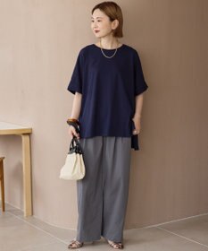 AMERICAN HOLIC 接触冷感バックタックプルオーバー