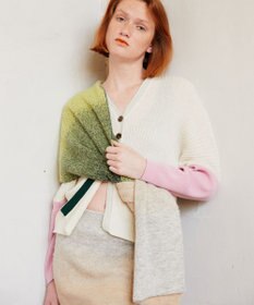 TRICOTE リブカーディガン