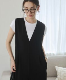 WEGO 【ANGIE VINTAGE】Vネックオールインワン