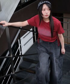 WEGO スプレーロゴドロストちびT