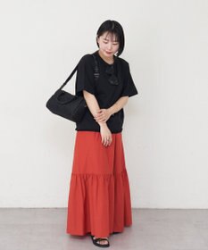 russet ナイロンラフィアミニボストンバッグ(CE-1715)