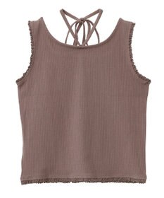 earth music&ecology マルチｗａｙネックホルターレースタンク