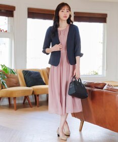 Tiaclasse 【吸水速乾・接触冷感・UVケア・防シワ・洗える】カチオンカラーレスジャケット