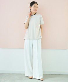 UNFILO 【11サイズ展開】 BEAUTY MOVE タックワイドパンツ