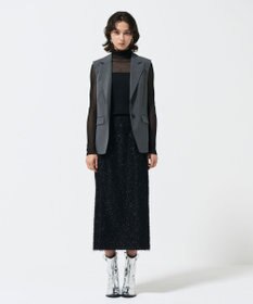 GRACE CONTINENTAL バックチュールジレ