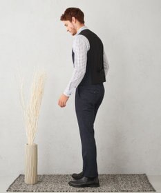 JOSEPH ABBOUD 【多機能/ストレッチ】ツィーディージャージーベスト