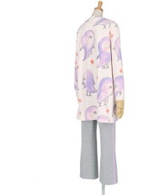 tsumori chisato SLEEP ツモリチサト パジャマ 長袖 長ズボン ルームウェア マイクロフリース素材 あたたかい 上下セット 冬 tsumori chisato SLEEP UDW442 /ワコール