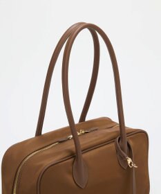 TOPKAPI 【Breath TOPKAPI】PRIM プリム ナイロン ロングハンドル ミニ ボストン トートバッグ チャーム付き