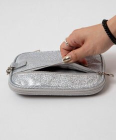 WEGO ソフトタッチアクリルスタンドポーチ