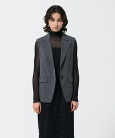 GRACE CONTINENTAL バックチュールジレ