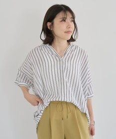 Green Parks 【WEB限定】アソート柄さらっとレーヨンブラウスⅡ