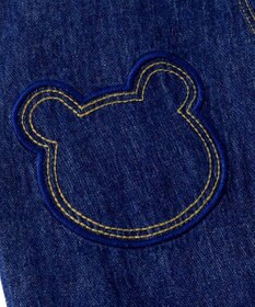 MIKI HOUSE HOT BISCUITS 【70-90cm】 デニム オーバーオール