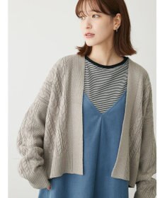 Green Parks 着流しケーブルカーディガン