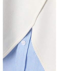 earth music&ecology ＳＥＴ２点カットプルオーバー＋シャツドッキングタンク