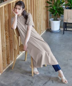 Tiaclasse 【洗える】ポロシャツワンピース